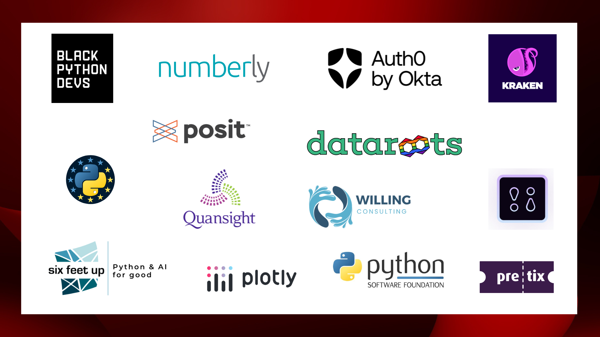 PyLadiesCon sponsors in 2023 and 2024